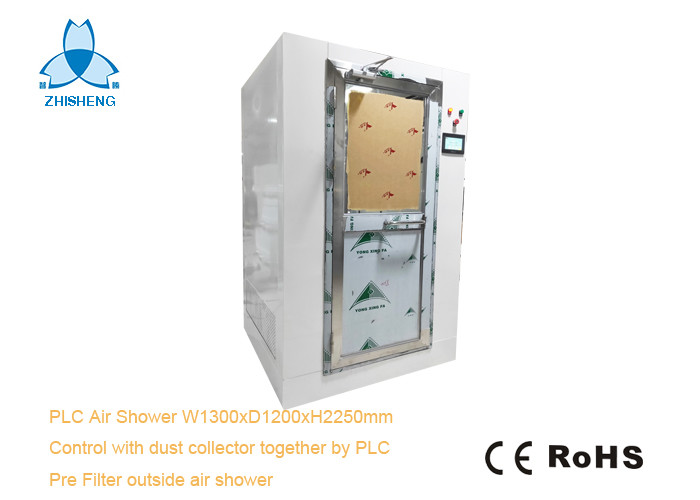 Rohs غرف الأبحاث الهواء وحدة دش الاتصال مع جامع الغبار تحكم بواسطة Plc وشاشة تعمل باللمس