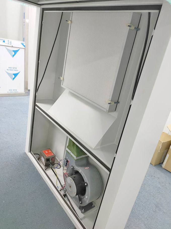 صندوق تمرير دش الهواء الفولاذي في غرف الأبحاث وناقل الأسطوانة الأوتوماتيكي 7