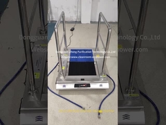 منظف ​​نعل الأحذية الأوتوماتيكي: غرفة نظيفة ومنطقة صحية