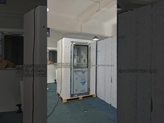 دش هوائي من الفولاذ المقاوم للصدأ 304 مع أبواب W1200mm