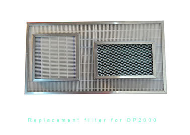 شراء فلاتر PP / PET المواد العارض الهواء استبدال الألومنيوم الإطار لباركو موانئ دبي 2000 online manufacture