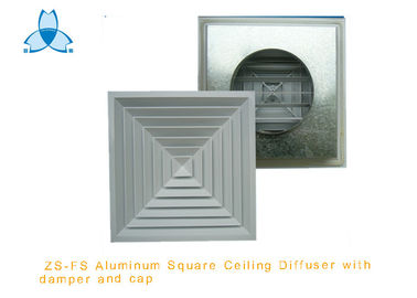 شراء السقف الأبيض تنفيس الناشر ممتاز المظهر مع غطاء، 600x600mm حجم الوجه online manufacture
