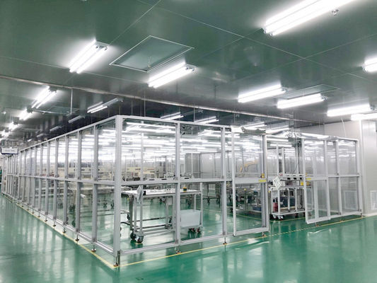 شراء مرفق غرفة نظيفة معيارية من الفئة 1000 SUS 304 online manufacture