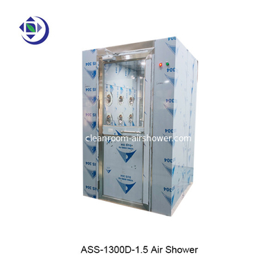 شراء 2 جانب تهب 1.2 مم SUS304 غرفة دش الهواء مع أبواب متأرجحة online manufacture