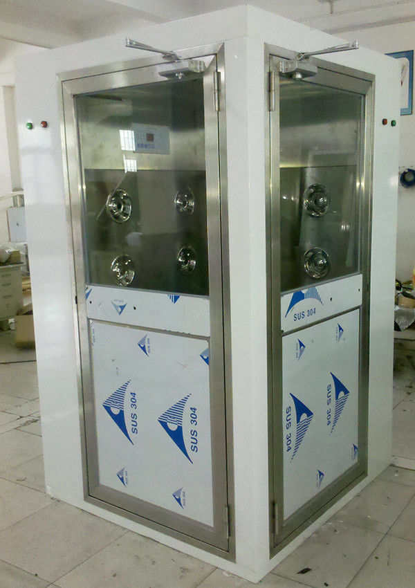 L نوع GMP الهواء النظيف الهواء نظام دش، حمام الهواء للحصول على غرف نظيفة مع العرض 800MM 0