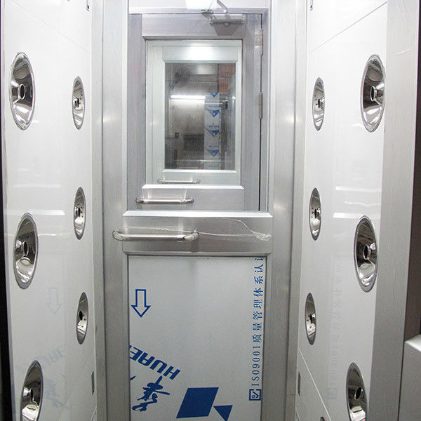 دش هواء غرف الأبحاث الأوتوماتيكي مع باب متأرجح من الألومنيوم W730mm ، عرض 1230mm 1